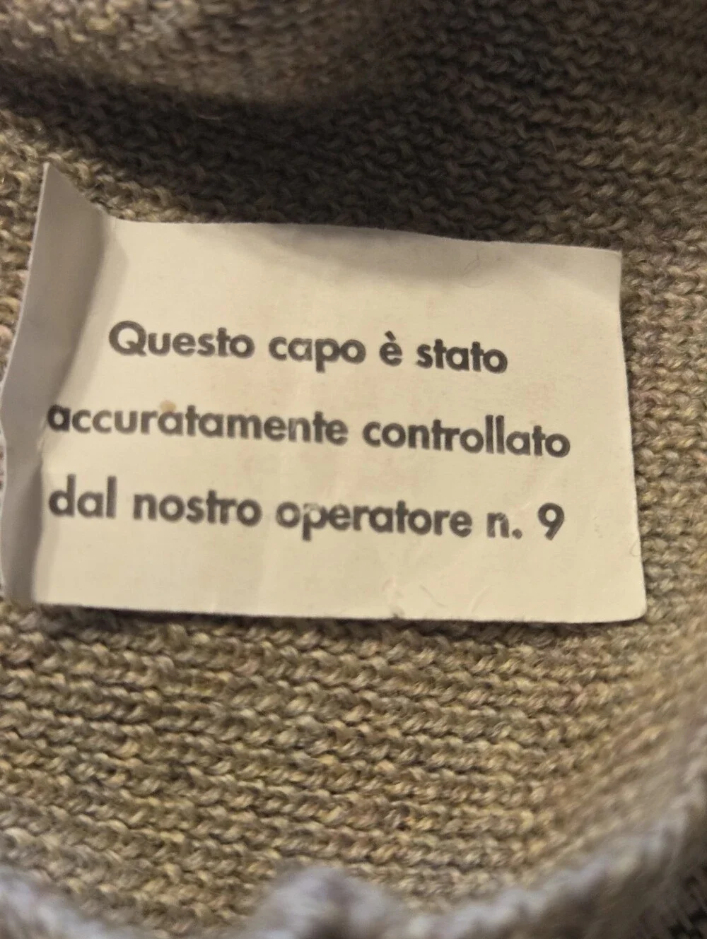 Vito Rufolo Couture Uomo XL Sweater